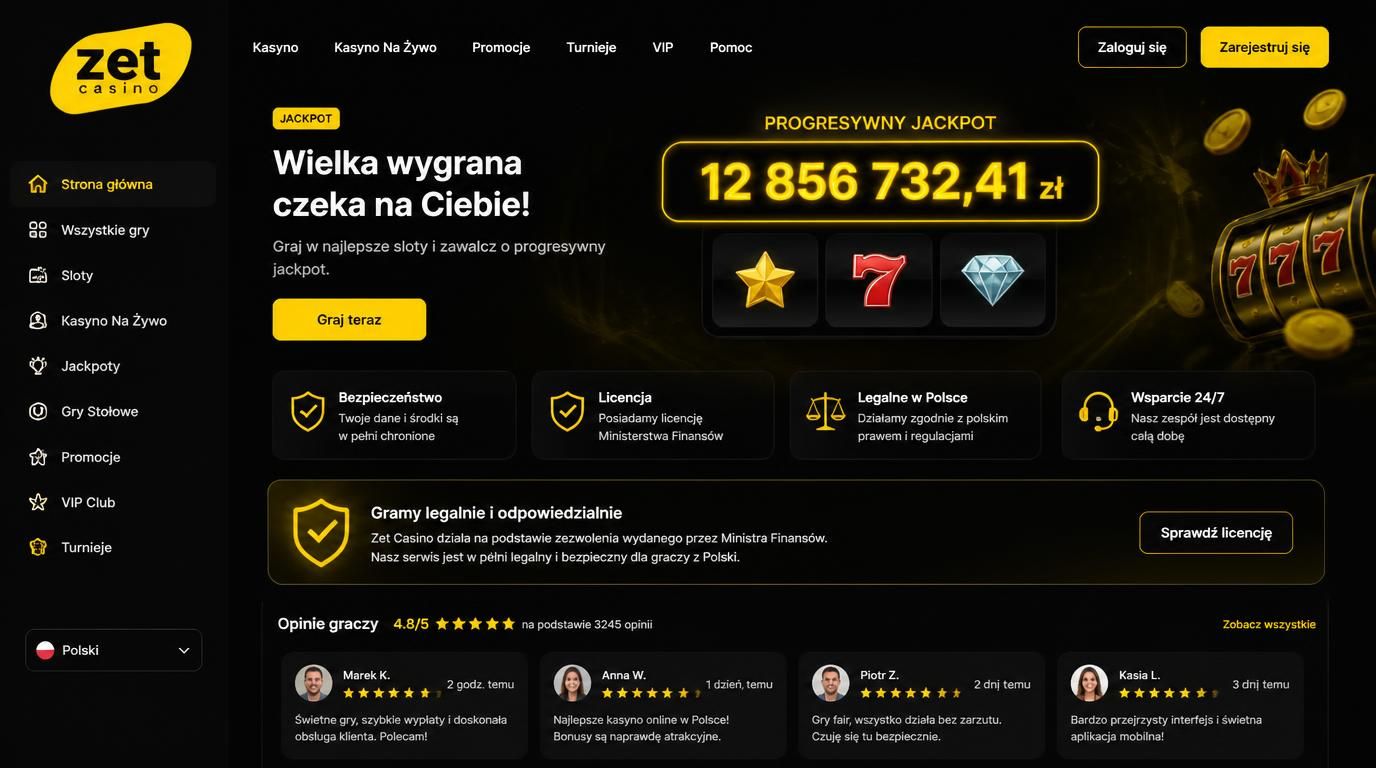 Bezpieczne kasyno dla wygranych